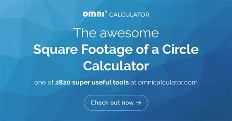 Square footage circle calculator - The Square Footage Calculator estimates the square footage of a lot, house, or other surfaces in several common shapes. If the surface is complex in shape, it may be …